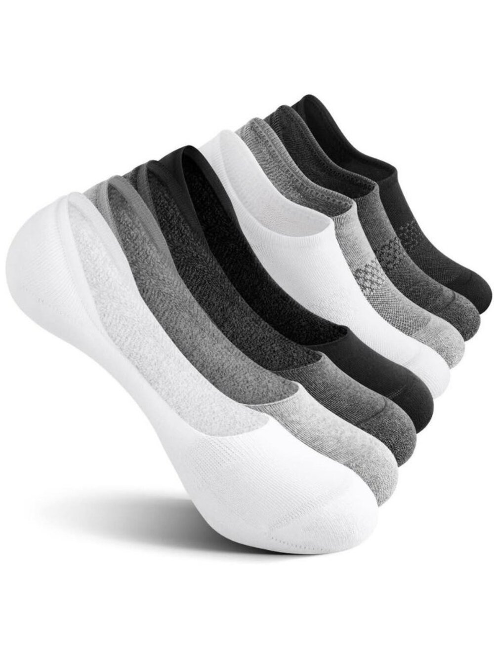 NEW 8 Pairs CelerSport No Show Socks sz Small